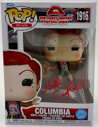 Nell Campbell signed "Columbia" Funko #1916 (Rocky Horror Picture Show) - JSA COA