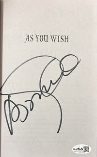 Cary Elwes signed paperback book "As You Wish" - JSA COA
