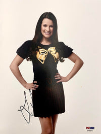 Lea Michelle "Glee" signed 8x10 - PSA/DNA COA