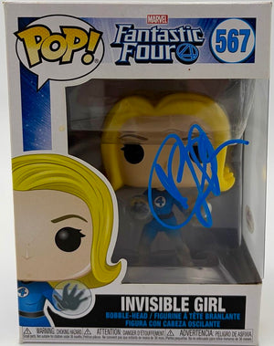 Jessica Alba Signed Funko Pop #567 Invisible Girl Sue Storm (Fantastic Four) - PSA