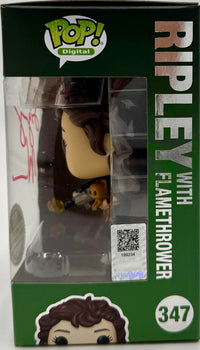 Sigourney Weaver Signed Funko Pop #347 Ripley w/Flamethrower