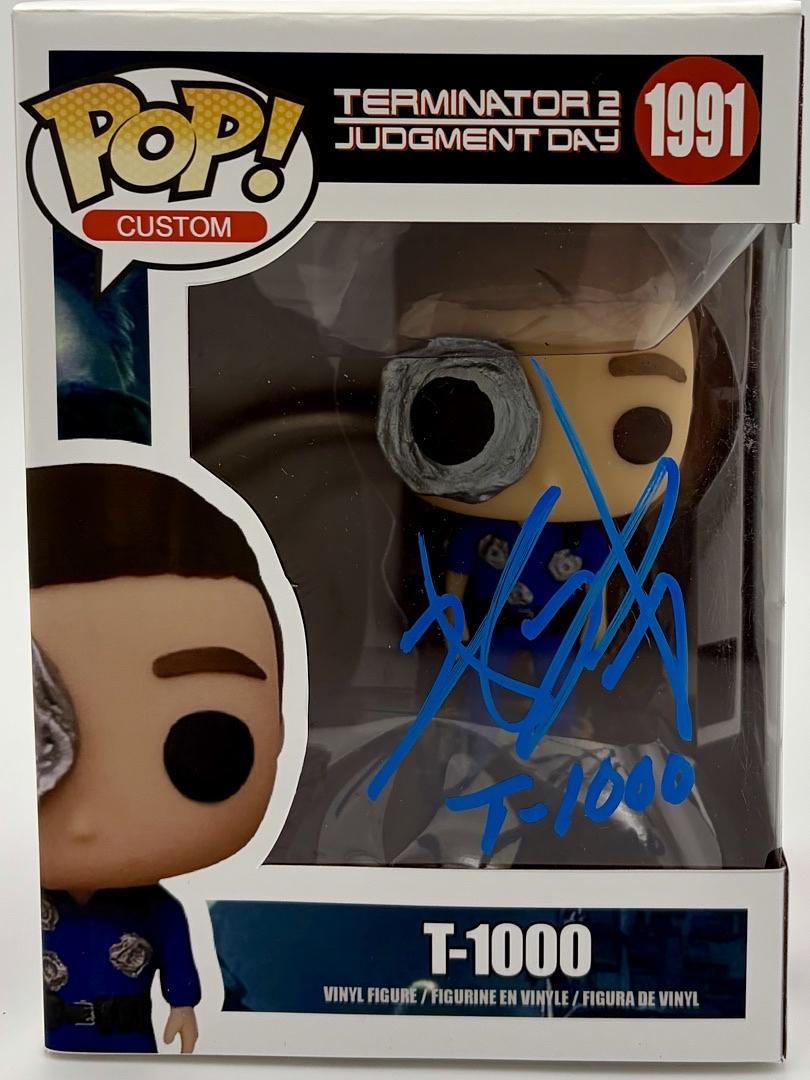Robert Patrick signed Custom Made Funko #1991 (Terminator 2) - SWAU COA
