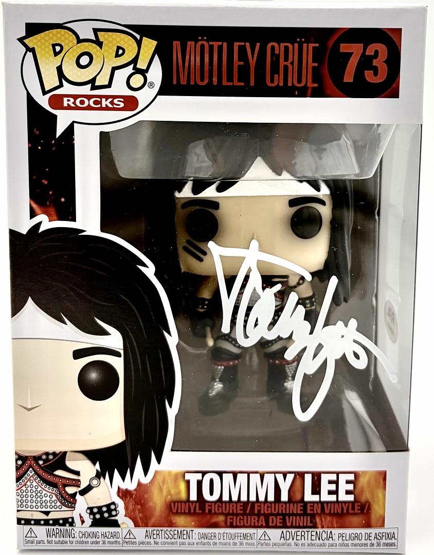 Tommy Lee signed Funko #72 (Motley Crue) - *RARE* - PSA COA