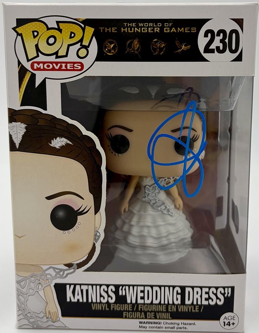 Jennifer Lawrence signed Hunger Games Funko #230 - Beckett COA *RARE*