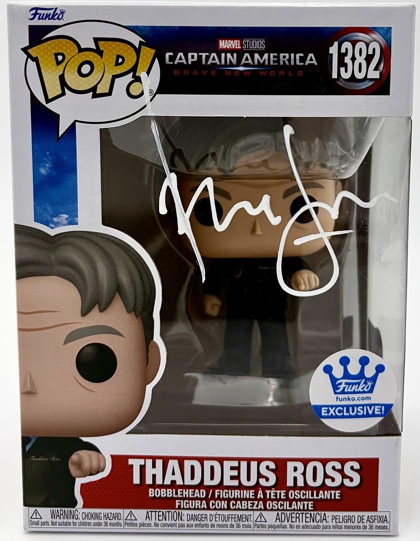 Harrison Ford Signed "Thaddeus" Exclusive Funko (Captain America) #1382 - Beckett COA