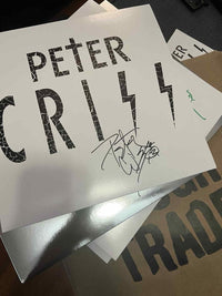 Peter Criss signed LP (KISS) - JSA COA