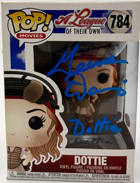 Geena Davis Signed Funko Pop #784 "Dottie" (A League Of Their Own) w/character name - JSA COA