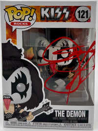 Gene Simmons (KISS) signed Funko Pop #121 - JSA COA