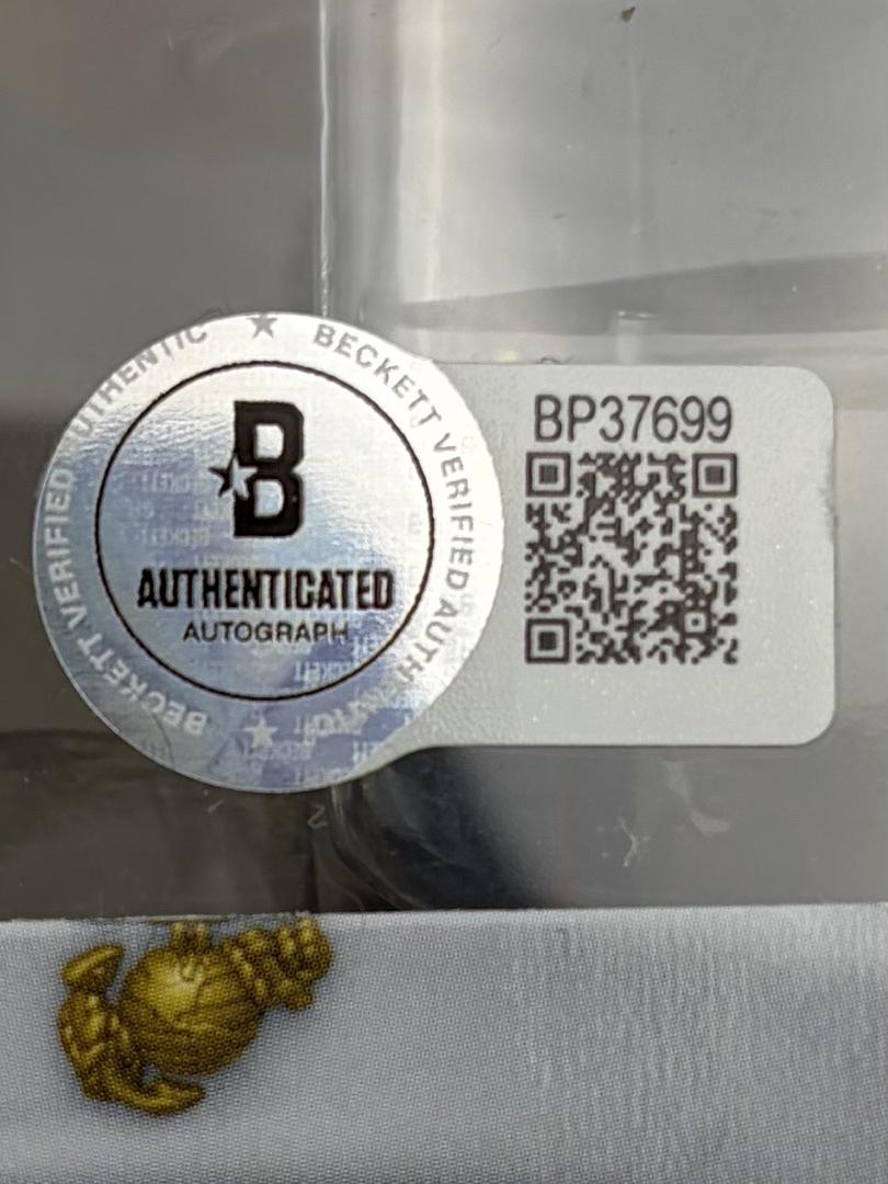 Alec Baldwin signed U.S. Marines Funko (USMC) w/ Lt. Ryan inscription - Beckett COA *RARE*