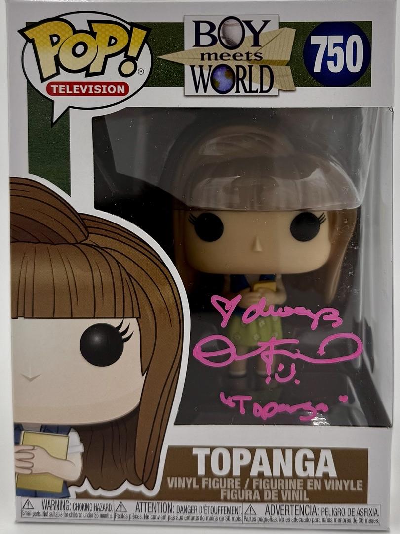 Danielle Fishel Signed Funko Pop  - Beckett COA