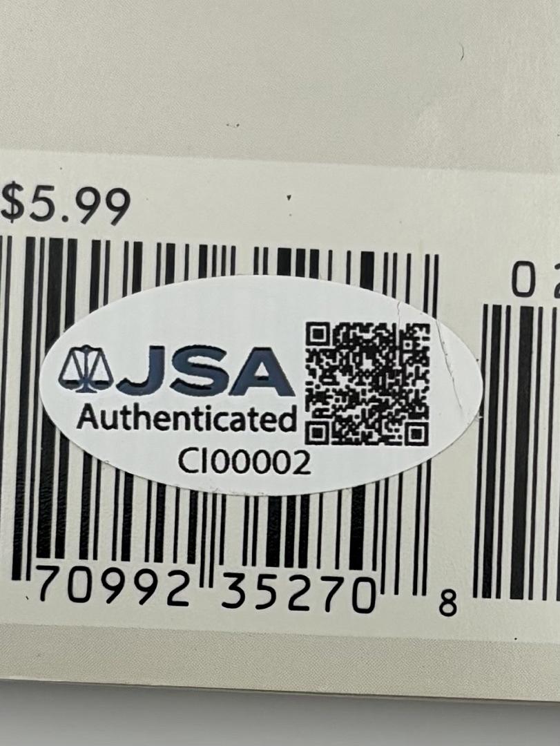 Jaime Pressly signed Playboy magazine - JSA COA