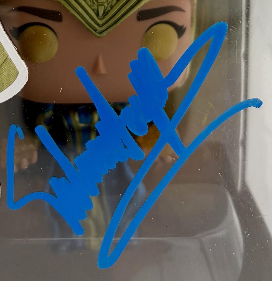 Selma Hayek signed Funko #735 "Eternals" - Beckett COA