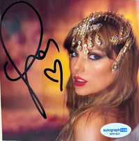 Taylor Swift Custom Framed & Signed CD Insert (The Life if a Showgirl) Photo #1 - ACOA COA