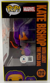 Hailee Steinfeld signed "Kate Bishop" Funko #1212 (Marvel) - Beckett COA
