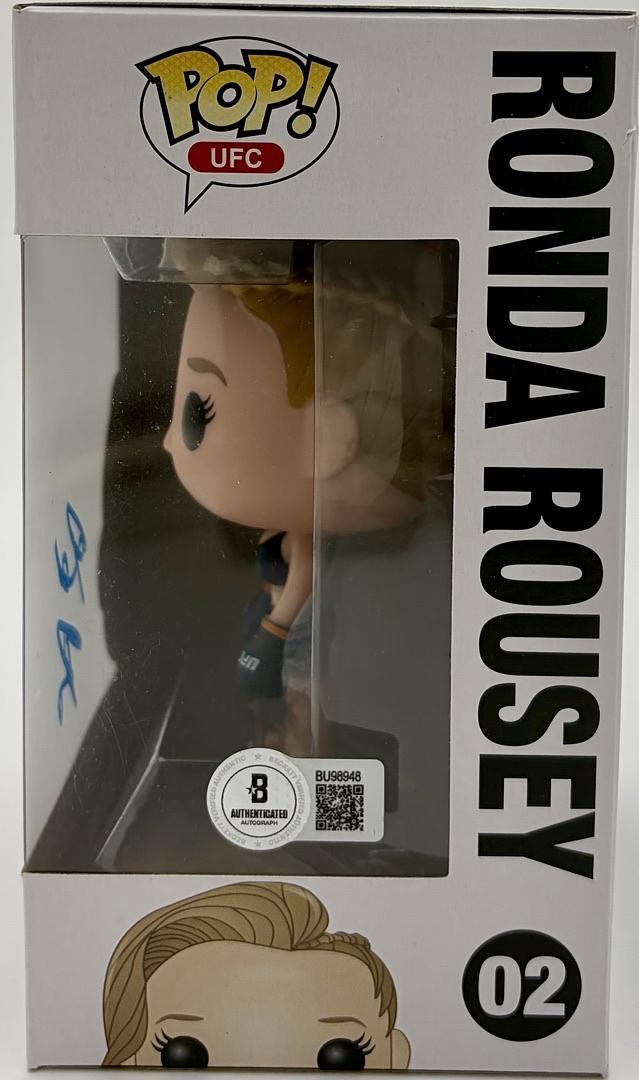 Ronda Rousey signed Funko #02 (UFC) - Beckett COA