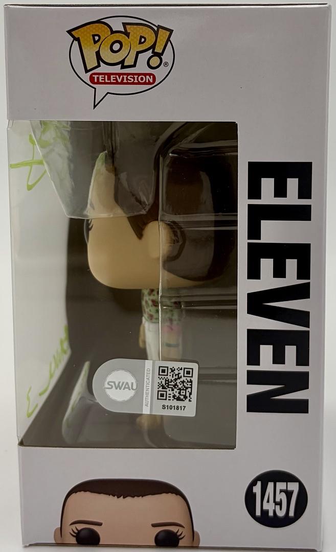 Jake Busey signed "Eleven" Funko #1457 (Stranger Things) - SWAU COA