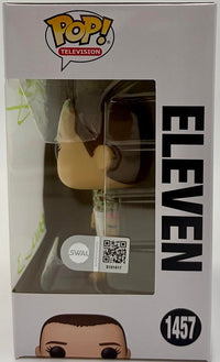 Jake Busey signed "Eleven" Funko #1457 (Stranger Things) - SWAU COA