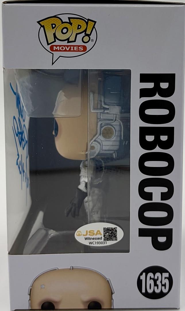 Peter Weller Signed Funko Pop #1635 "Robocop" - Beckett COA