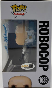 Peter Weller Signed Funko Pop #1635 "Robocop" - Beckett COA