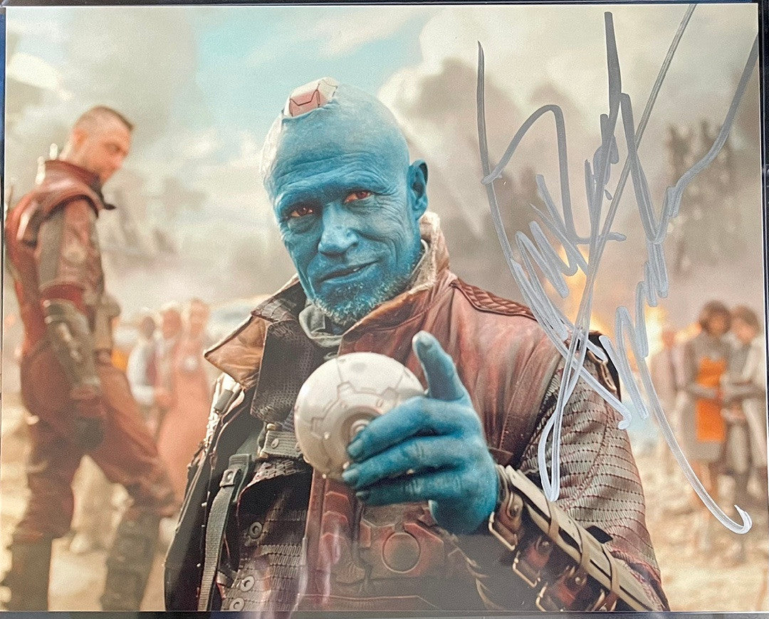 Michael Rooker Guardians of the Galaxy signed 8x10 - Beckett COA
