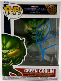 Willem Dafoe Signed Funko Pop #1168 Green Goblin (Spider-Man)  - Beckett COA