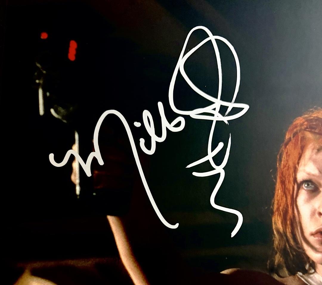 Milla Jovovich Signed 11x14Photo (Fifth Element) - Celebrity Authentics