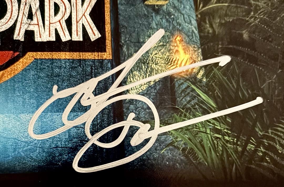 Sam Neill Laura Dern Jeff Goldblum Signed 8x10 (Jurassic World) -  Celebrity Authentics (Copy)