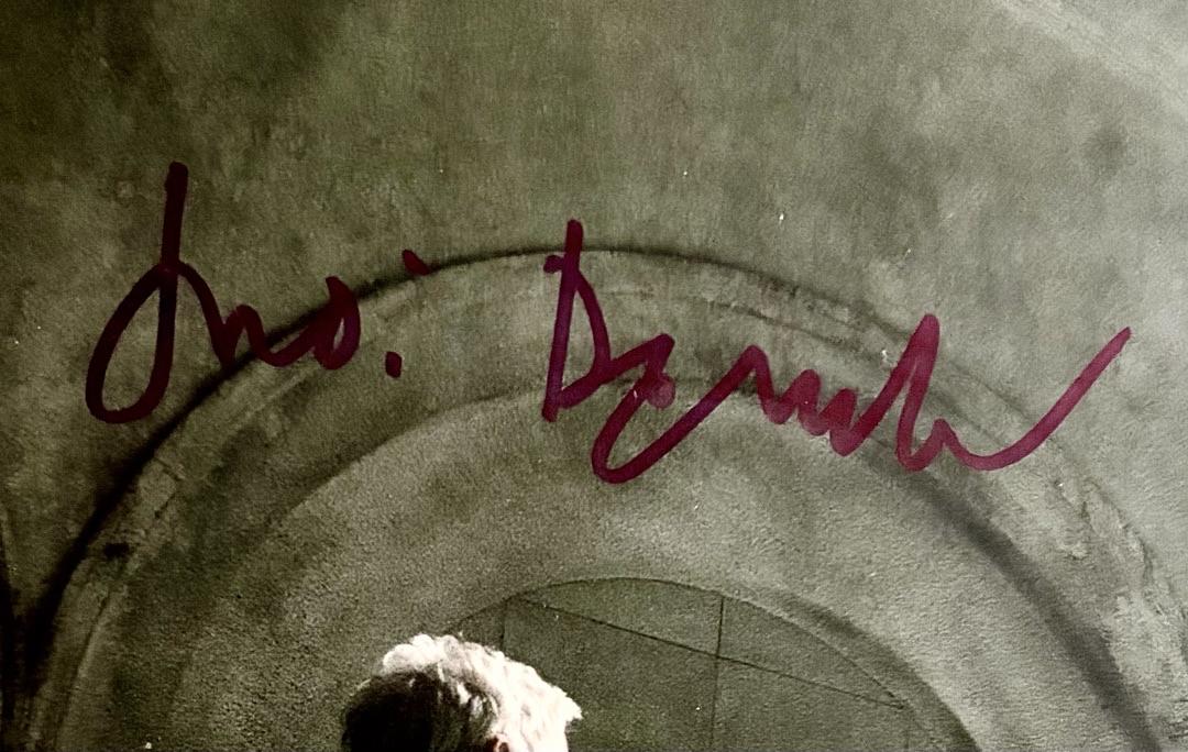 Judi Dench signed 11x14 (Bond) - Beckett COA