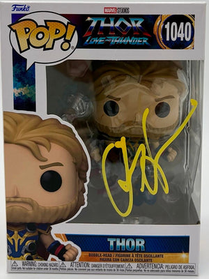 Chris Hemsworth Signed Funko Pop #1040 "Thor" Love & Thunder - JSA COA