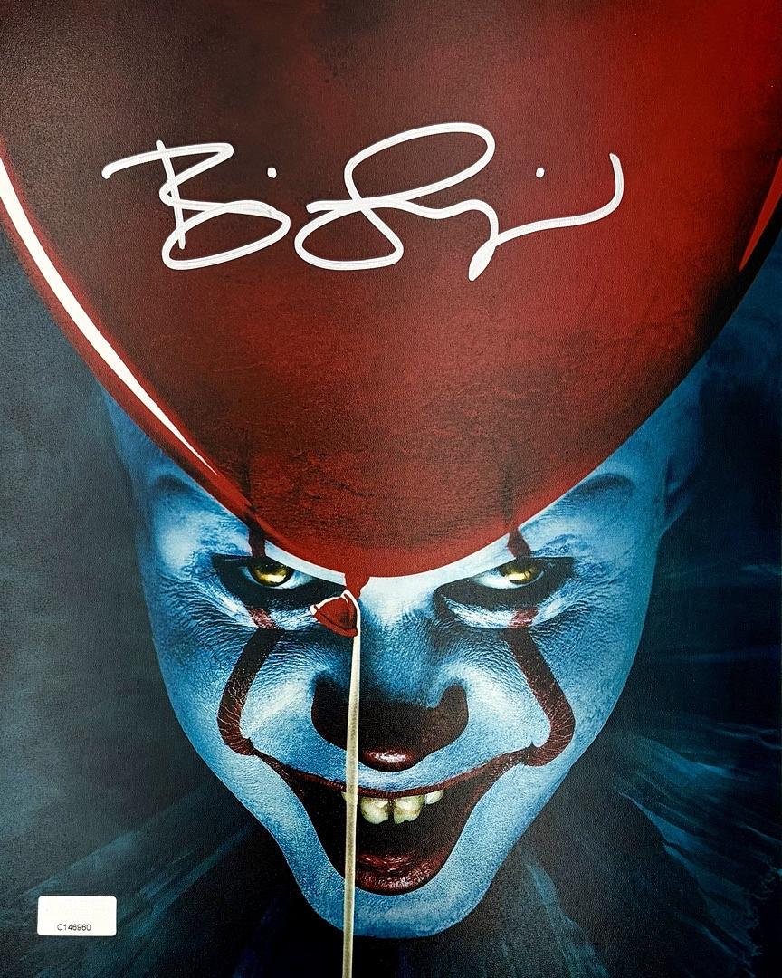 Bill Skarsgard signed (Stephen King's IT) 8x10 - Celebrity Authentics COA