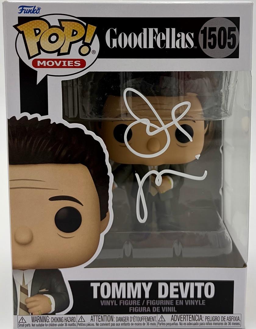 Joe Pesci Signed Funko Pop #1505 "Tommy Devito" Goodfellas - JSA & ASI COA