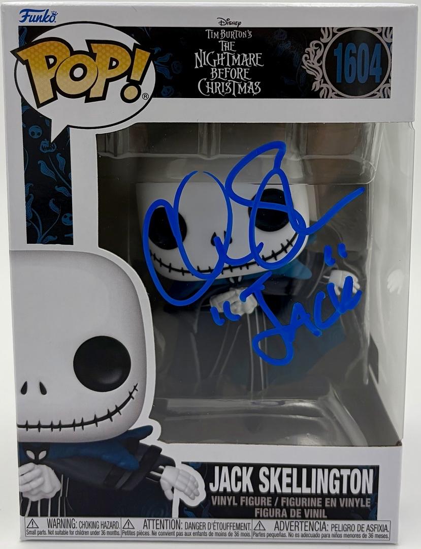 Chris Sarandon Signed Funko Pop #1604 Jack Skellington (Nightmare Before Christmas) w/character name - Pristine COA