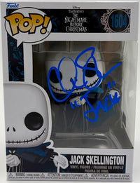 Chris Sarandon Signed Funko Pop #1604 Jack Skellington (Nightmare Before Christmas) w/character name - Pristine COA