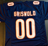 Chevy Chase signed Bears Jersey (Christmas Vacation) - Beckett COA