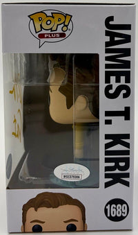 William Shatner Signed Funko Pop #1689 Limited Glitter Edition Captain Kirk (Star Trek)-JSA COA