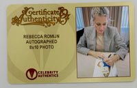 Rebecca Romjin sexy signed 8x10 - Celebrity Authentics COA
