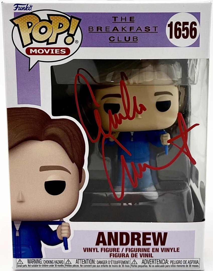 Emilio Estevez Signed Funko Pop #1656 "Andrew" (The Breakfast Club) - Beckett & OC Celebrity Marketing COA