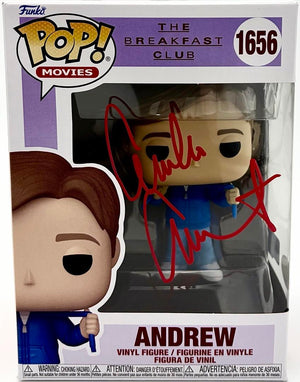 Emilio Estevez Signed Funko Pop #1656 "Andrew" (The Breakfast Club) - Beckett & OC Celebrity Marketing COA