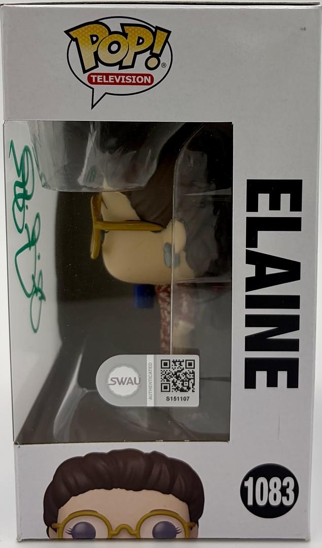 Julia Louis Dreyfus Signed Funko Pop #1083 Elaine (Seinfeld) - SWAU