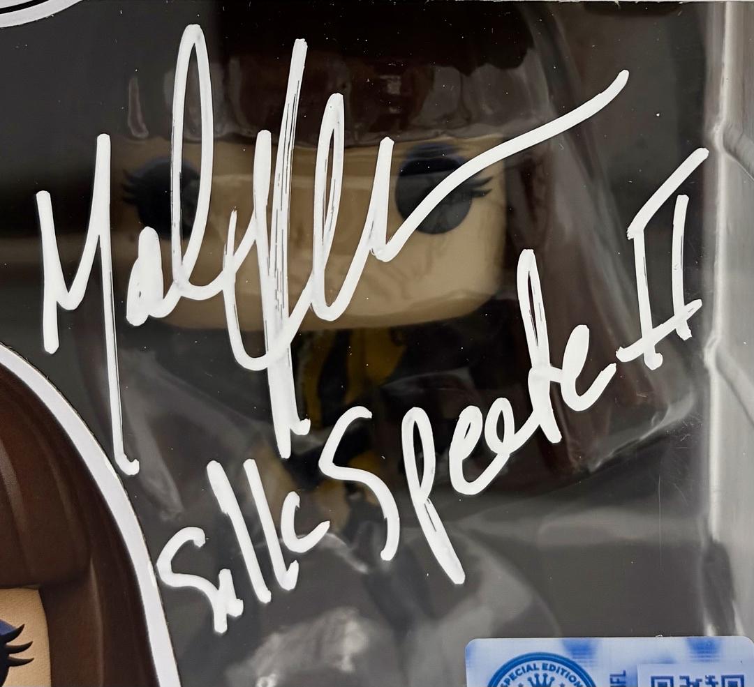 Malin Akerman signed Silk Spectre II signed Funko #1887 (Watchman) - Beckett COA