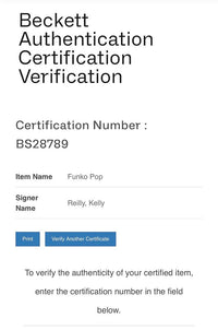 Kelly Reilly Signed Funko Pop #1416 Beth Dutton (Yellowstone) -  Beckett COA