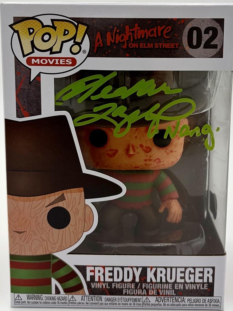 Heather Langenkamp signed "Freddy Krueger" Funko #02 - Beckett COA