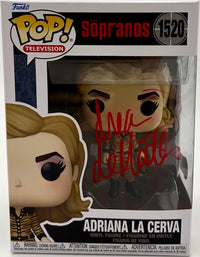 Drea Dematteo Signed "Adriana La Cerva" Funko #1520 (Sopranos) - Beckett COA