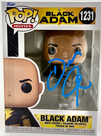 Dwayne "The Rock" Johnson signed "Black Adam" Funko #1231 - *RARE* - Beckett COA