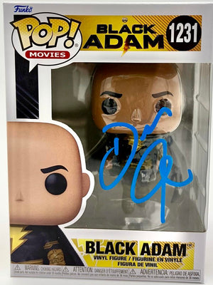 Dwayne "The Rock" Johnson signed "Black Adam" Funko #1231 - *RARE* - Beckett COA
