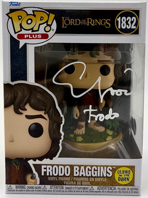 Elijah Wood signed "Frodo" Funko #1832 (Lord of the Rings) - Beckett COA