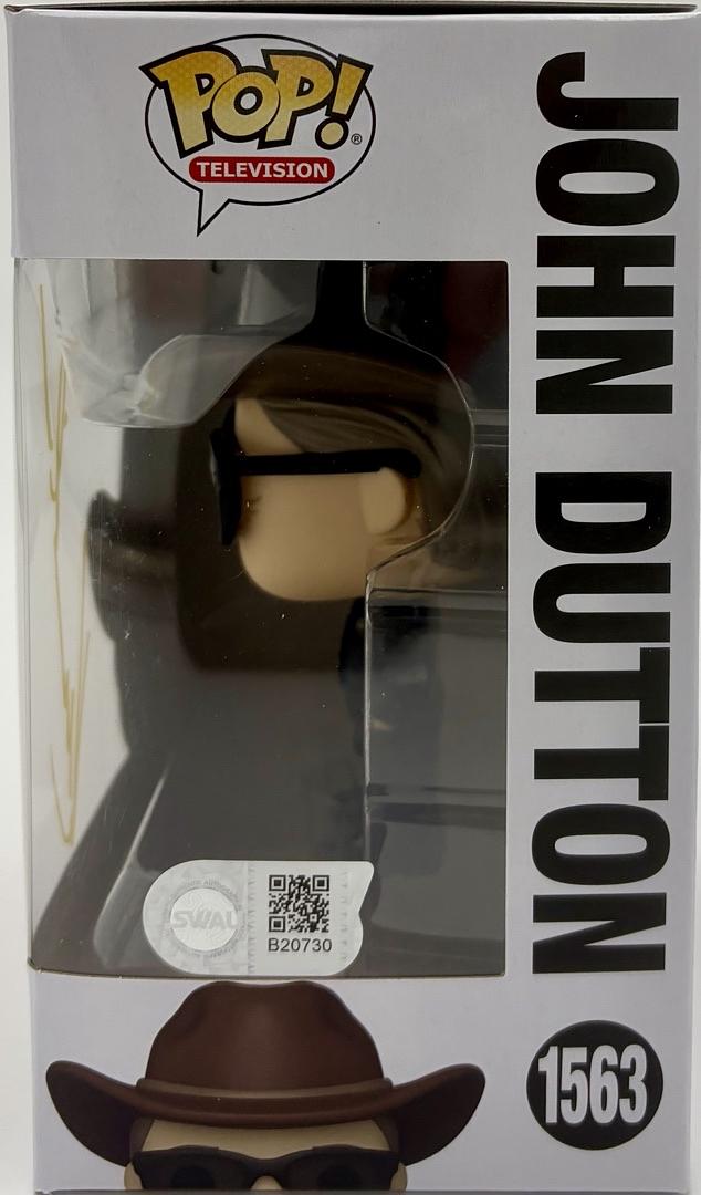 Kevin Costner Signed Funko Pop #1563 "Yellowstone" - SWAU COA