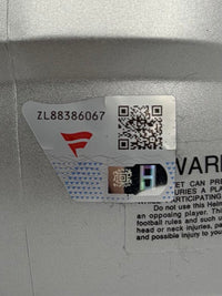 Drake Maye Under Wraps Signed Patriots Mini Helmet  - Fanatics COA