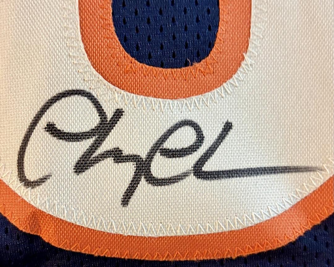 Chevy Chase signed Bears Jersey (Christmas Vacation) - Beckett COA
