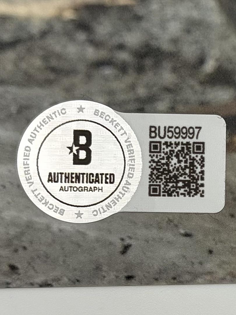 Gina Carano Signed 8x10 Photo (Deadpool) - Beckett COA